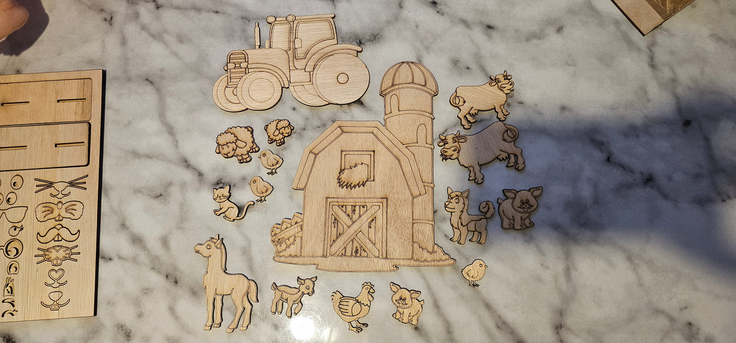 Paint your own Farm Kit